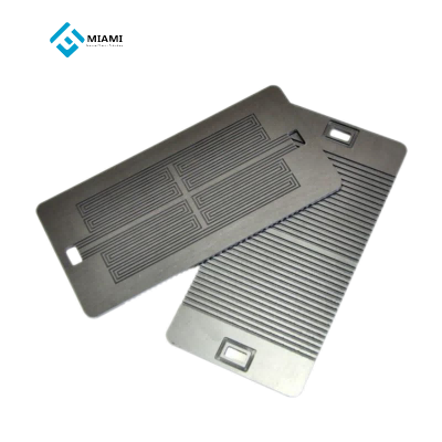 Long Long Graphite Graphite-Hydrogen Cell Plate ثنائي القطب ثنائي القطب