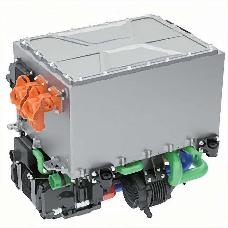 محرك خلية وقود الهيدروجين المبرد بالماء 80kw